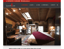 Tablet Screenshot of locanda4.com